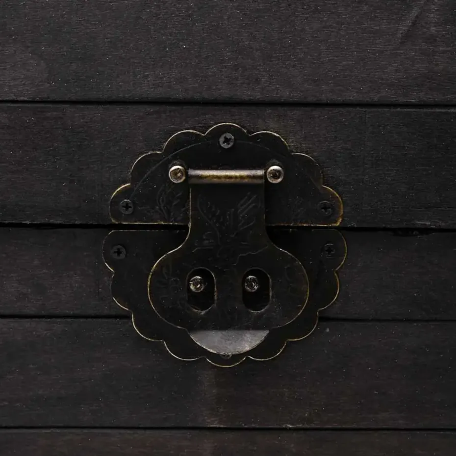 vidaXL - Opbergkast - Zwart - Hout