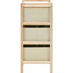 vidaXL - Opbergmeubel - Beige - Hout