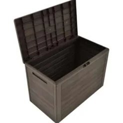 vidaXL - Opslagkist - Bruin - Polypropyleen