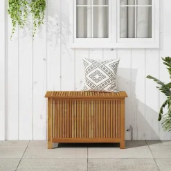 vidaXL - Opslagkist - Bruin - Hout - 90 x 50 x 58 cm