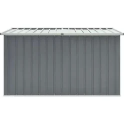 vidaXL - Opslagkist - Grijs - Staal - 171 x 99 x 93 cm