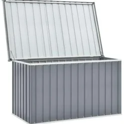 vidaXL - Opslagkist - Grijs - Staal - 149 x 99 x 93 cm