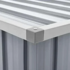 vidaXL - Opslagkist - Grijs - Staal - 149 x 99 x 93 cm