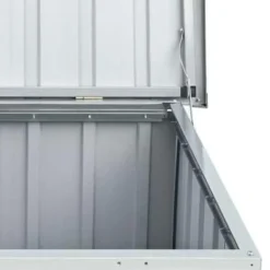 vidaXL - Opslagkist - Grijs - Staal - 149 x 99 x 93 cm