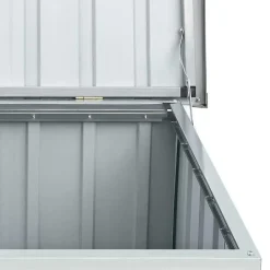 vidaXL - Opslagkist - Grijs - Staal - 149 x 99 x 93 cm