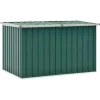 vidaXL - Opslagkist - Groen - Staal - 149 x 99 x 93 cm