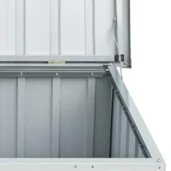 vidaXL - Opslagkist - Groen - Staal - 149 x 99 x 93 cm