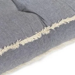 vidaXL - Pallet Bankkussen - Blauw - Katoen