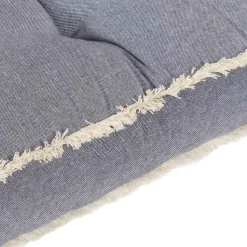 vidaXL - Pallet Bankkussen - Blauw - Katoen