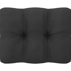 vidaXL - Palletbank - Antraciet - Grenenhout