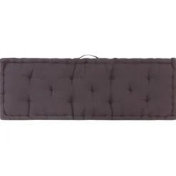 vidaXL - Palletkussen - Antraciet - Katoen