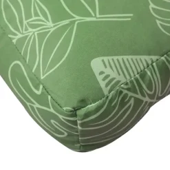 vidaXL - Palletkussen - Groen - Stof - 60 x 60 x 12 cm