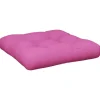 vidaXL - Palletkussen - Roze - Stof - 60 x 60 x 12 cm