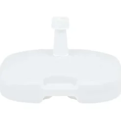 vidaXL - Parasolbasis - Wit - Kunststof