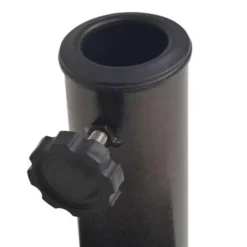 vidaXL - Parasolvoet - Bruin - Staal