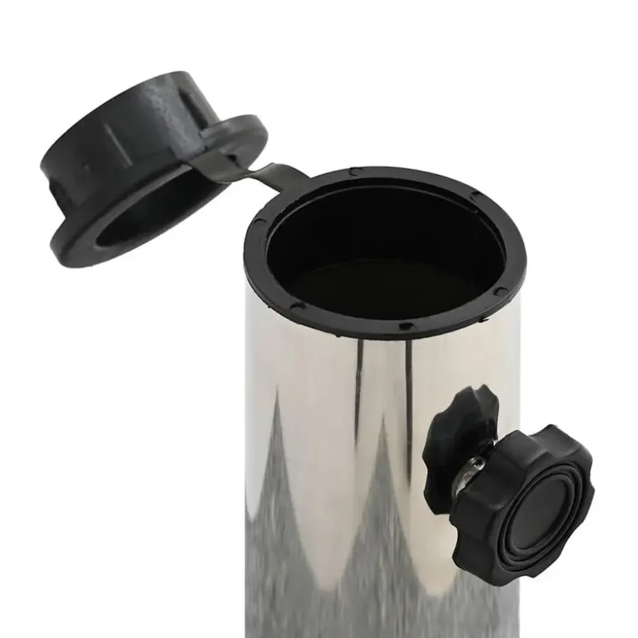 vidaXL - Parasolvoet - Grijs - Graniet