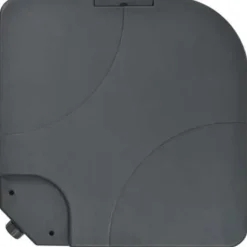 vidaXL - Parasolvoet - Zwart - Kunststof