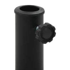 vidaXL - Parasolvoet - Zwart - Polyresin