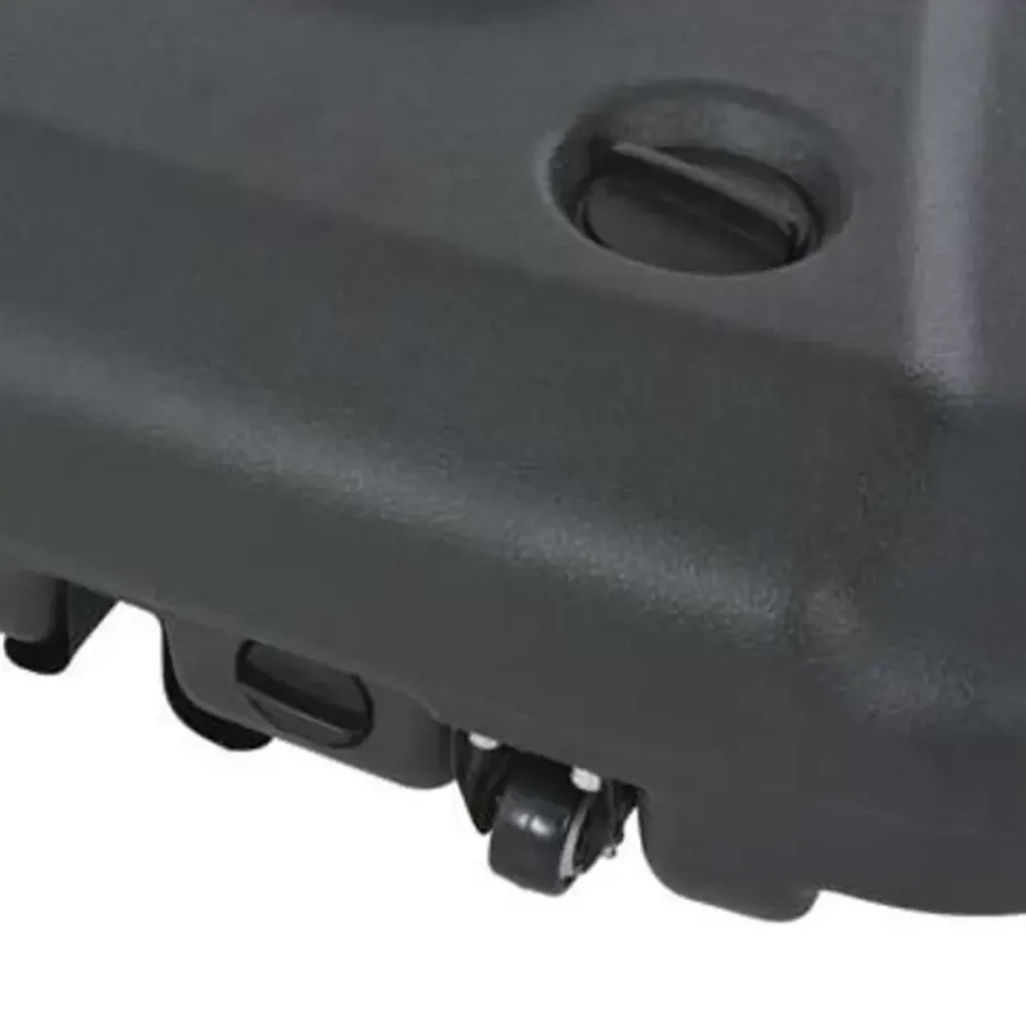 vidaXL - Parasolvoet - Zwart - Kunststof