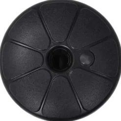 vidaXL - Parasolvoet - Zwart - Kunststof