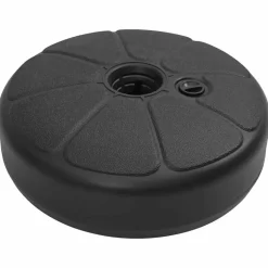 vidaXL - Parasolvoet - Zwart - Kunststof