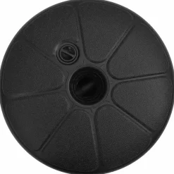 vidaXL - Parasolvoet - Zwart - Kunststof