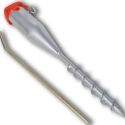 vidaXL - Parasolvoet grondanker - Zilver - Staal