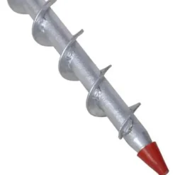 vidaXL - Parasolvoet grondanker - Zilver - Staal