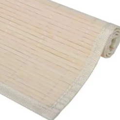 vidaXL - Placemat - Beige - Bamboe