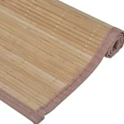 vidaXL - Placemat - Bruin - Bamboe