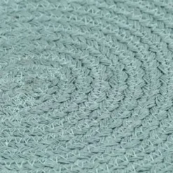 vidaXL - Placemat - Groen - Katoen - 4 stuks