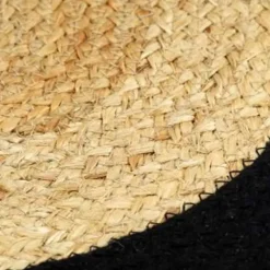 vidaXL - Placemat - Zwart - Katoen - 6 stuks