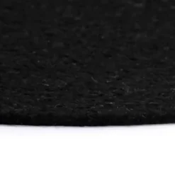 vidaXL - Placemat - Zwart - Katoen - 4 stuks