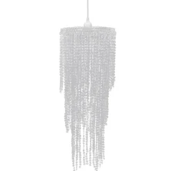 vidaXL - Plafondlamp - Transparent - Staal - 26 x 70 cm