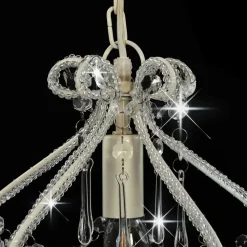 vidaXL - Plafondlamp - Wit - Metaal