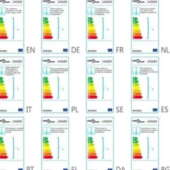 vidaXL - Plafondlamp - Zwart - Metaal - 55.5 x 46 cm