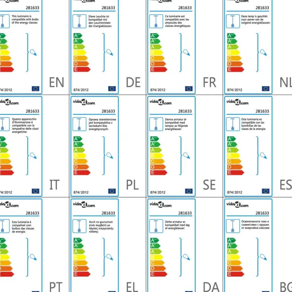 vidaXL - Plafondlamp - Zwart - Metaal