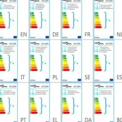 vidaXL - Plafondlamp - Zwart - Metaal - 80 x 45 cm