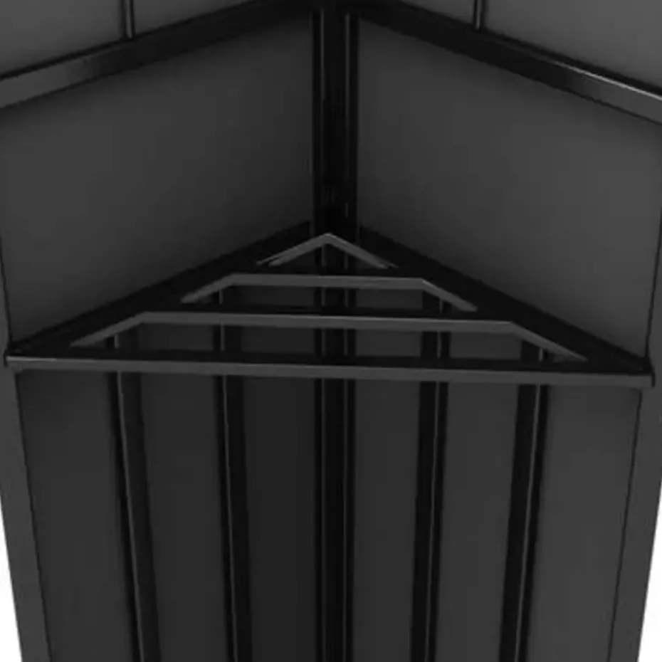 vidaXL - Prieel - Antraciet - Stof - 3 x 6 m