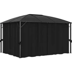 vidaXL - Prieel - Antraciet - Stof