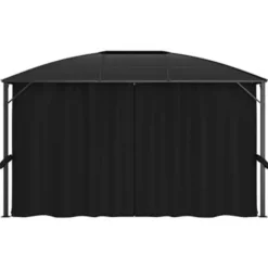 vidaXL - Prieel - Antraciet - Stof