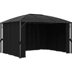 vidaXL - Prieel - Antraciet - Stof