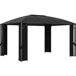 vidaXL - Prieel - Antraciet - Stof