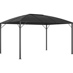 vidaXL - Prieel - Antraciet - Stof