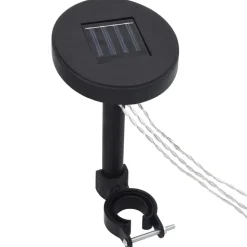 vidaXL - Prieel Met Lichtslinger - Antraciet - Stof - 3 x 3 x 2.73 m