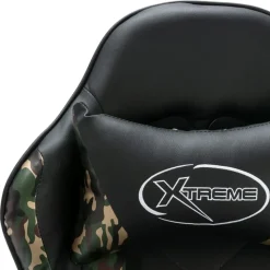 vidaXL - Race Stoel - Zwart - Kunstleer