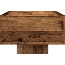 vidaXL - Rechthoekige Salontafel - Oud hout - Bewerkt hout - 100x49.5x31 cm
