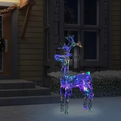 vidaXL - Rendier Kerstdecoratie - Multikleur