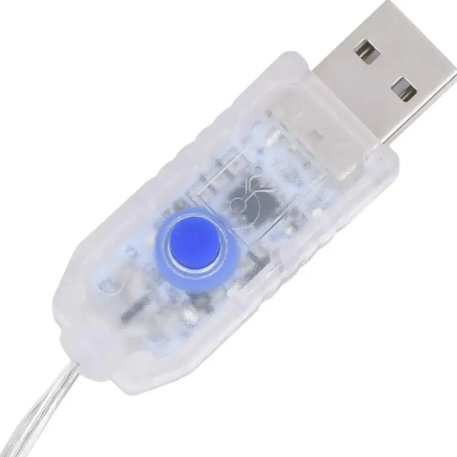 vidaXL - Rendier Kerstdecoratie - Warm white - 60 x 16 x 100 cm