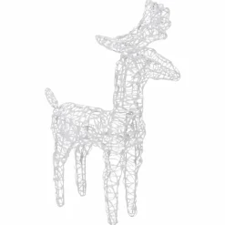 vidaXL - Rendieren En Slee Kerstversiering - Multikleur